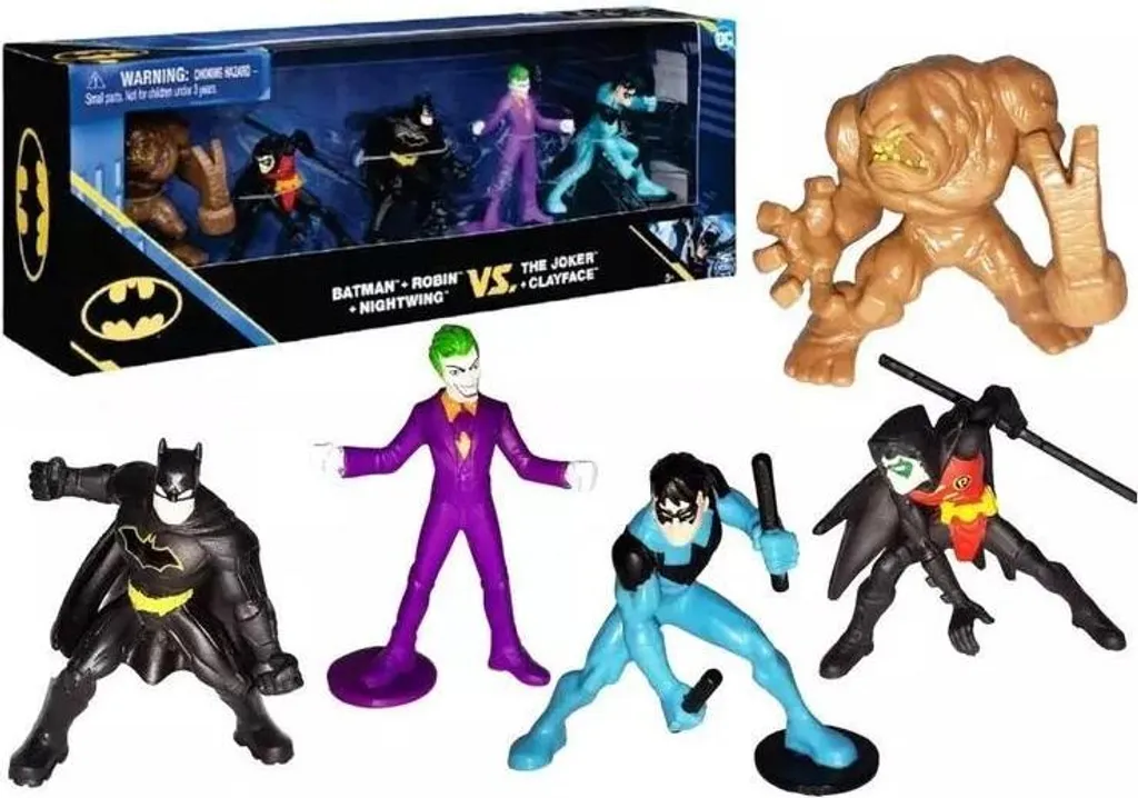 Pack Batman 5 Figurines : La Solution Complète Héros vs Vilains Gotham