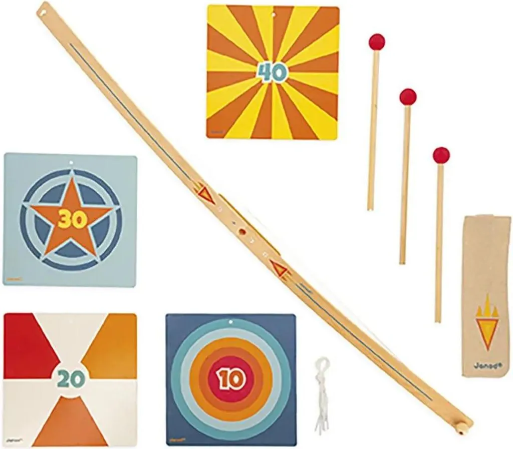 Set de tir à l'arc enfant avec flèches ventouses et cible de précision - 3