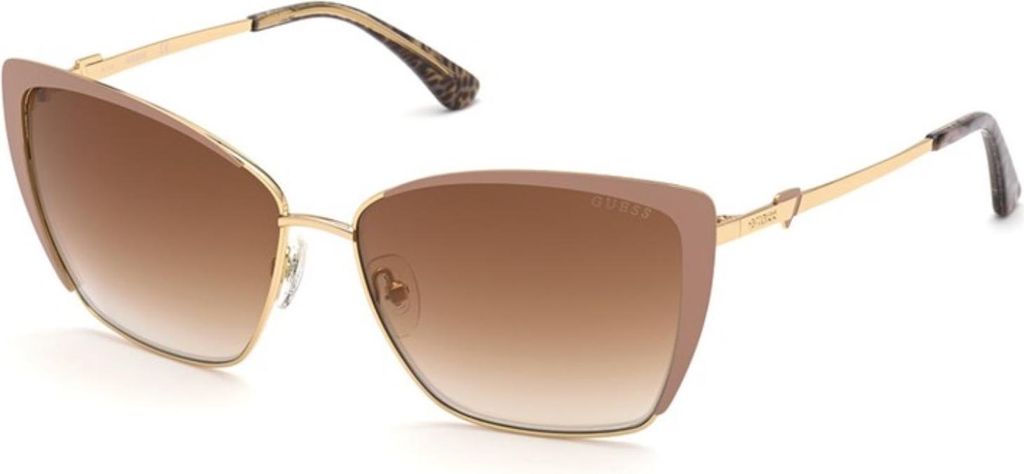 Guess Damen Sonnenbrille gu77435957g Braun Golden