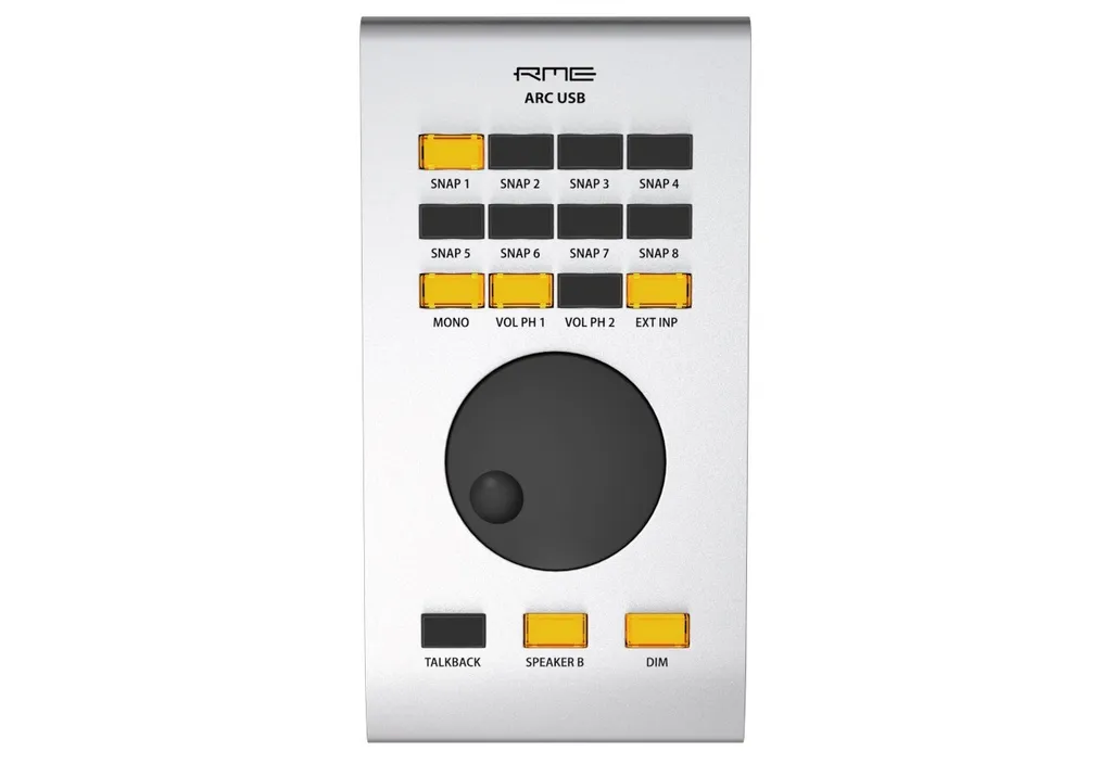 Contrôleur USB RME Arc pour Interface Audio et Console de Mixage Virtuelle