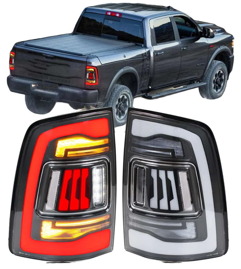 Feux de Signalisation LED Étanches IP67 3400 Lumens pour Dodge Ram 12V