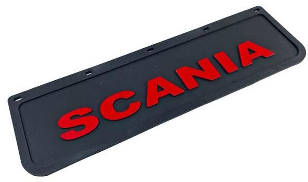 Schmutzfänger für vordere Stoßstange Scania roter Produktbild 