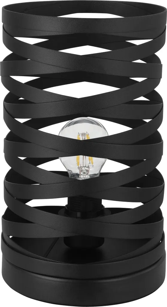 Eglo 99506 CREMELLA Lampada da Tavolo Ø18cm E27 Metallo Nero