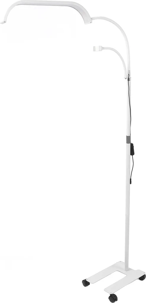 Lampe sur pied rétractable pour soins esthétiques et pose de faux cils