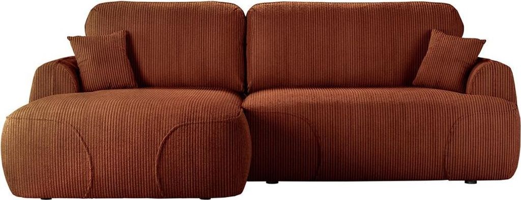 Linksseitiges Ecksofa Satell mit Schlaffunktion-Poso 39