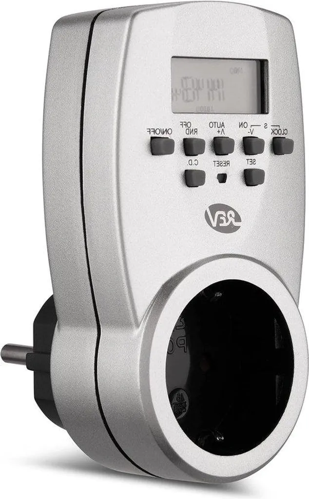 Minuterie hebdomadaire numérique pour automatisation domestique 1800W