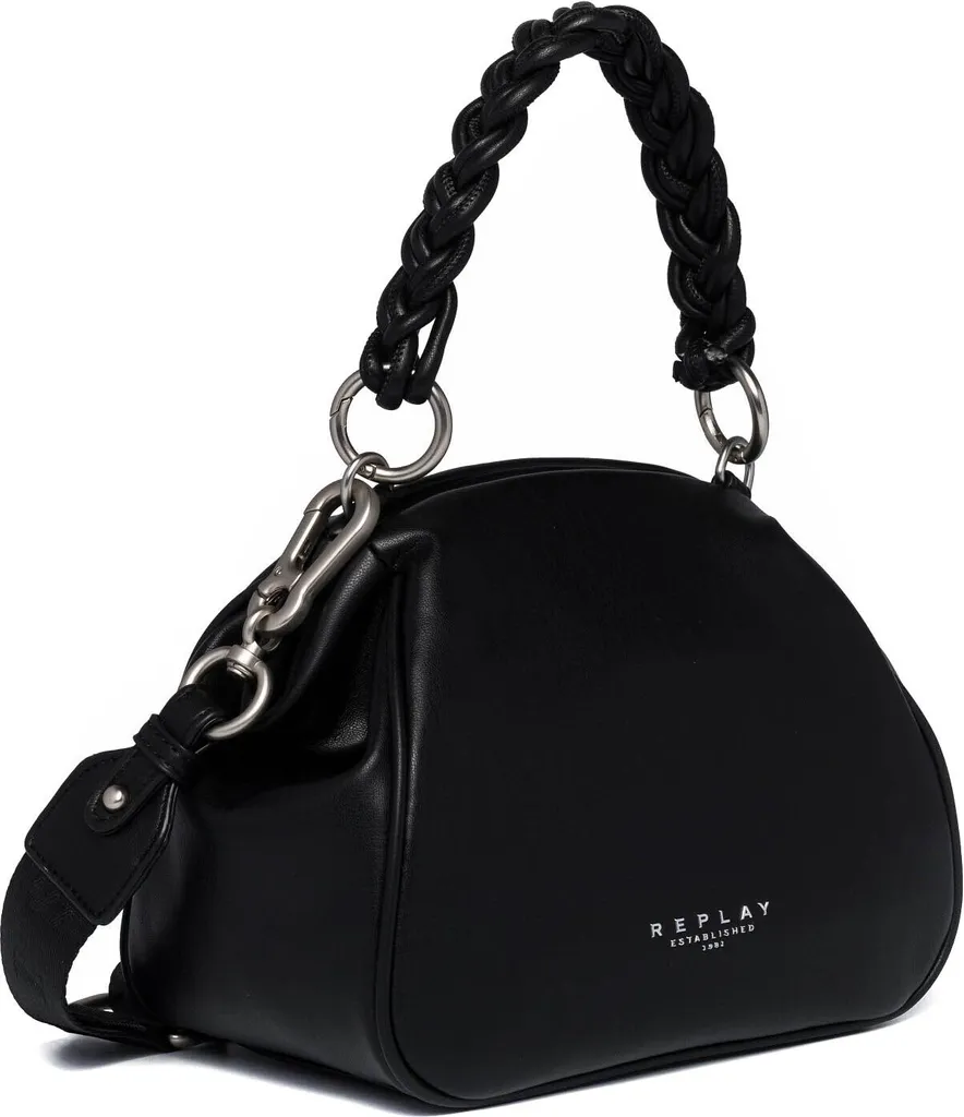 Petit Sac Bandoulière Noir REPLAY - Sacoche Femme Idéale Soirée et Sorties