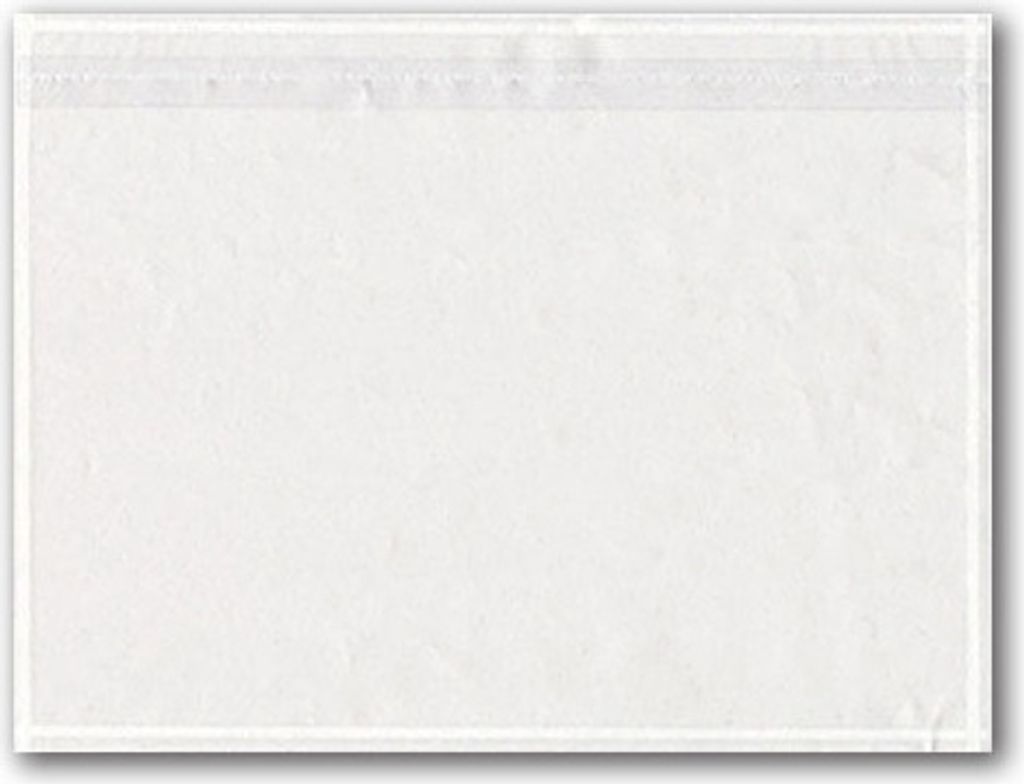 1000 Dokumententaschen transparent ohne Druck DIN C5 Produktbild 