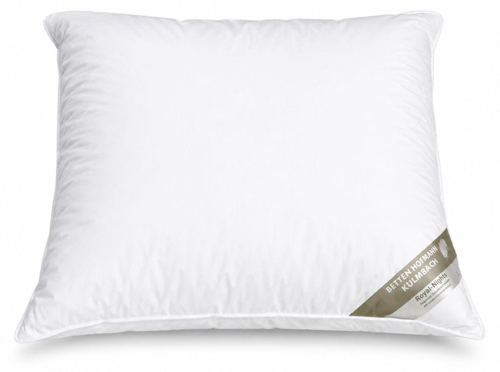 Hofmanns Exklusives Daunenkissen Kopfkissen 80x80 850g Produktbild 