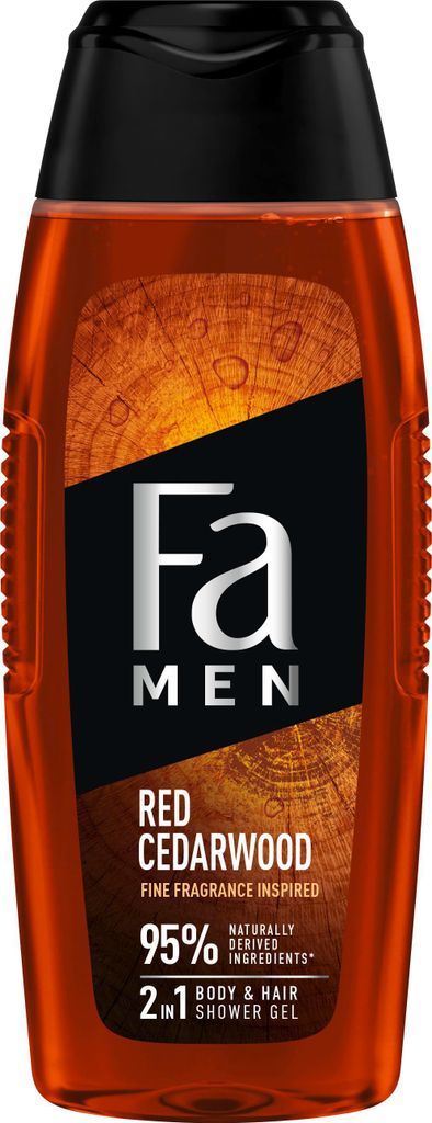 Fa Men Duschgel - Intensiver Roter Zedernholzduft, 400 ml Produktbild 
