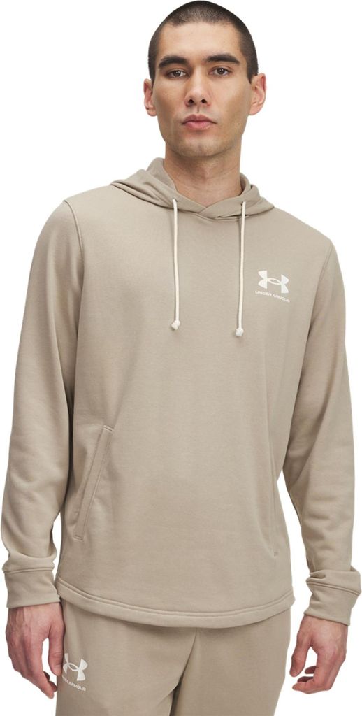 Under Armour Ua Rival Terry Lc Hd - city khaki, Größe:XXL