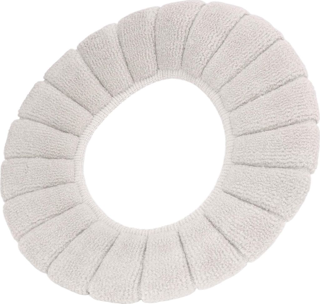 Toilettensitzbezug verdickt waschbar weiches Material warm halten hautfreundlich langlebig exquisite Farbe ToilettensitzkissenBeige