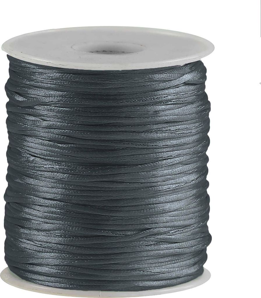Satinschnur 80m x 1mm Flechtschnur Kumihimo Bastelschnur Geschenkschnur