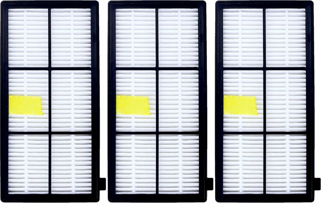 Ersatzfilter Hepa 3 Stück Für Staubsauger Irobot Roomba 800 / 900Er Serie 805 865 870 871 876 880 960 965 966 980 | Staubsaugerfilter, Zubehör F...
