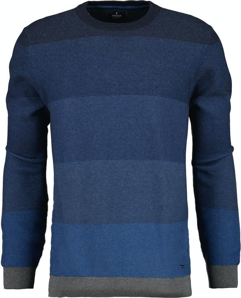 Ragman Pullover Strickpullover gestreift