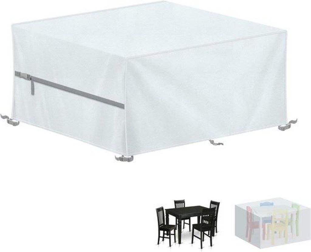 Famanu Tischabdeckung 130x100x75cm - Wasserfeste Outdoor Produktbild 