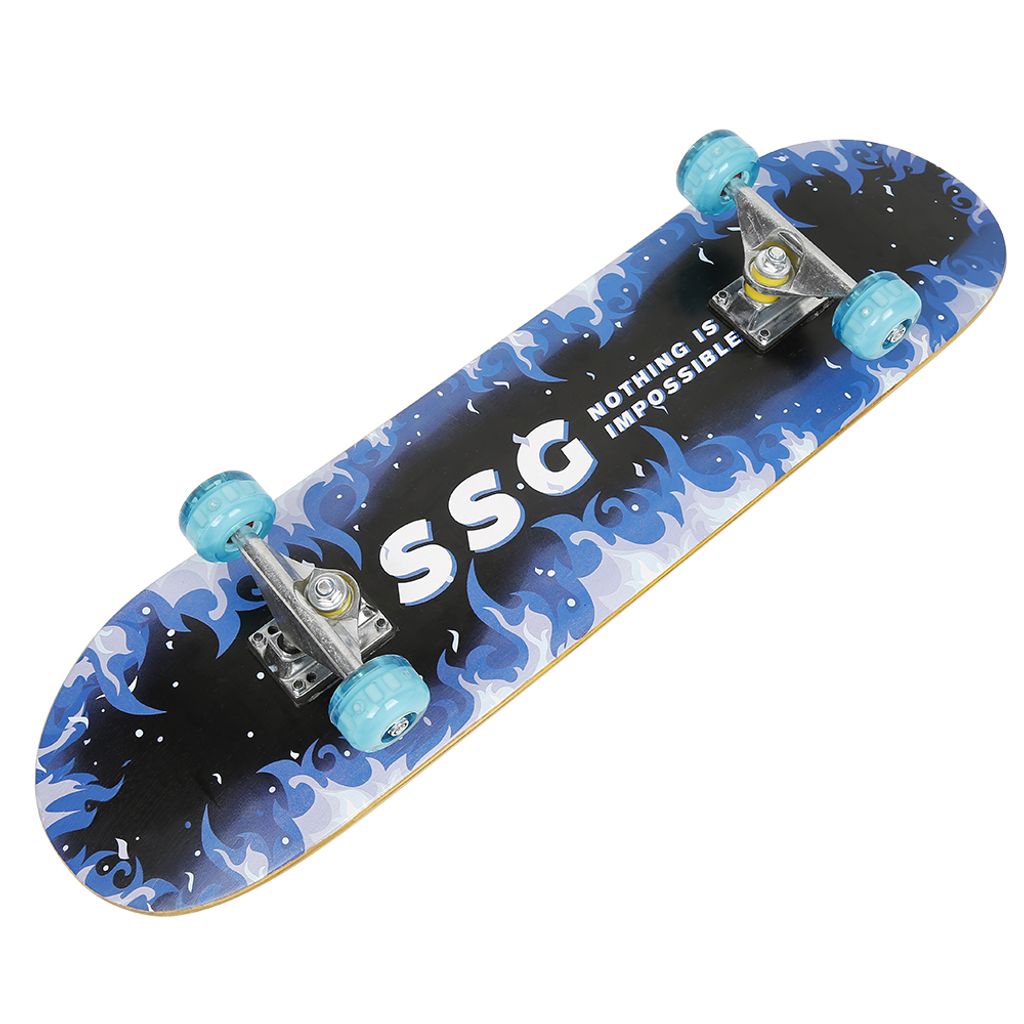 78cm Skateboard Komplettboard Komplettboard Ahorn bis100kg mit 7Layer Deck HOT 