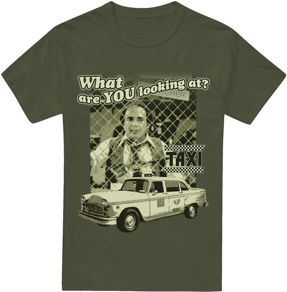 TAXI - "What's A Matta" T-Shirt für Herren TV5506 (L) (Militärgrün)