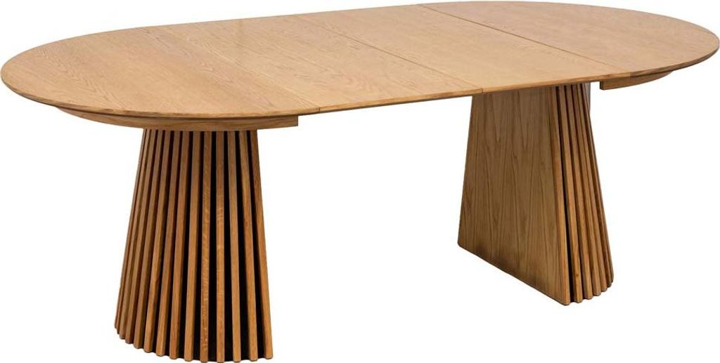 Table à manger Tokyo avec 2 rallonges, Ø 120 x 120-160-200 Image du produit 
