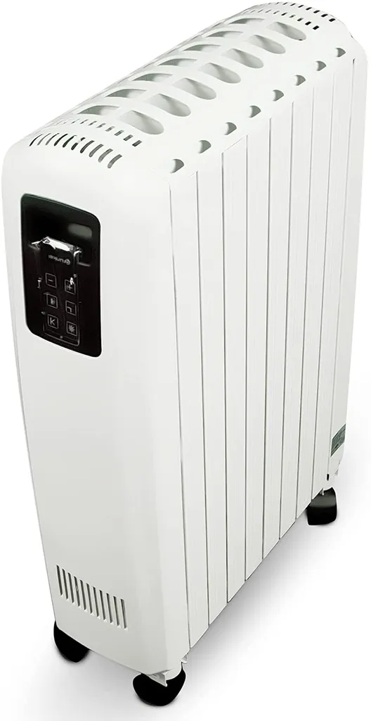 Radiateur huile numérique 8 éléments avec thermostat programmable - 4