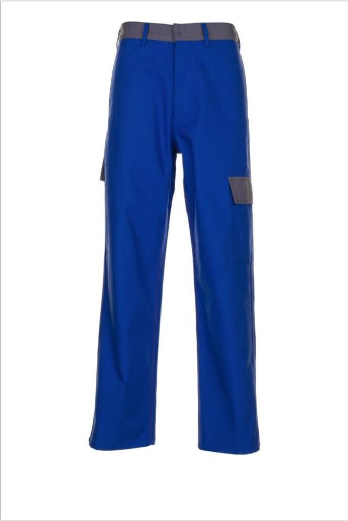 Planam Multinorm Bundhose Major Protect Gr. 102 kornblau/grau