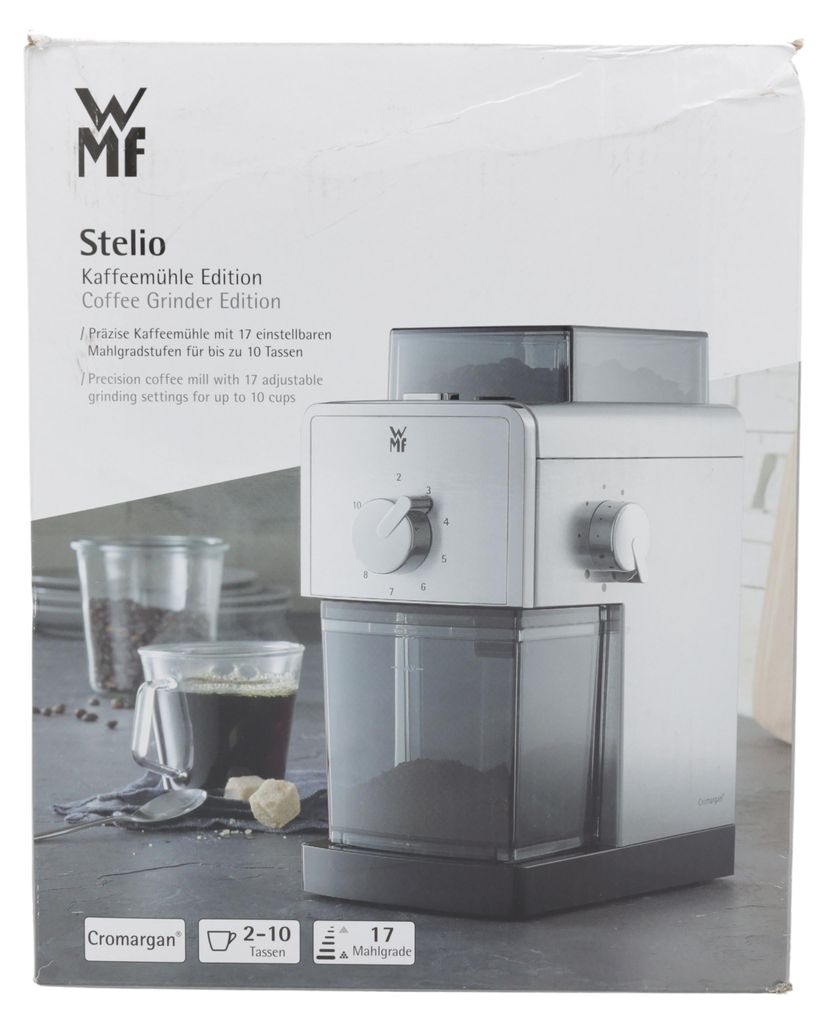 WMF STELIO koffiemolen, editie, met maalschijven van staal Productafbeelding 
