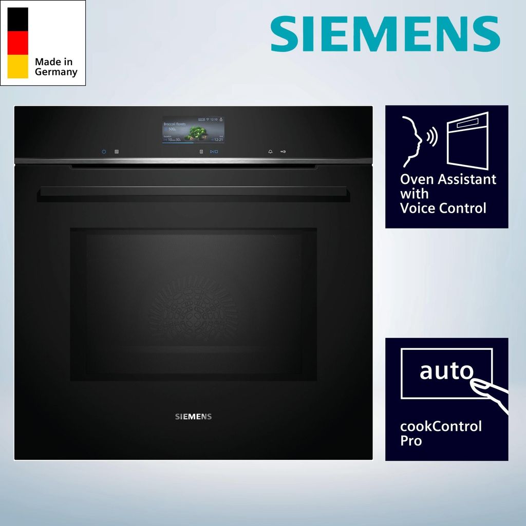 Siemens HM736GAB1 Einbau-Backofen mit Mikrowelle iQ700