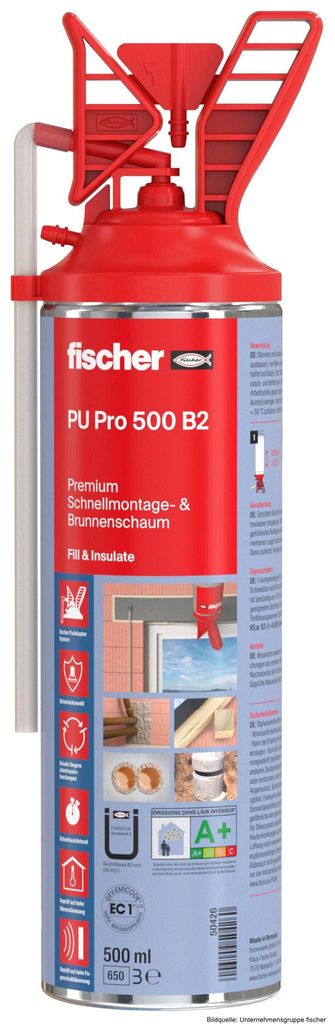 Fischer Polyurethan500 Premium, Polyurethan (PU), Beige, Produktbild 