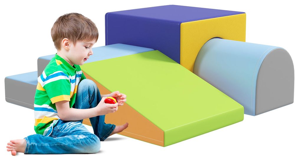HOMCOM Sada 4 penových kociek pre deti vo veku 1–3 roky Obrázok produktu 