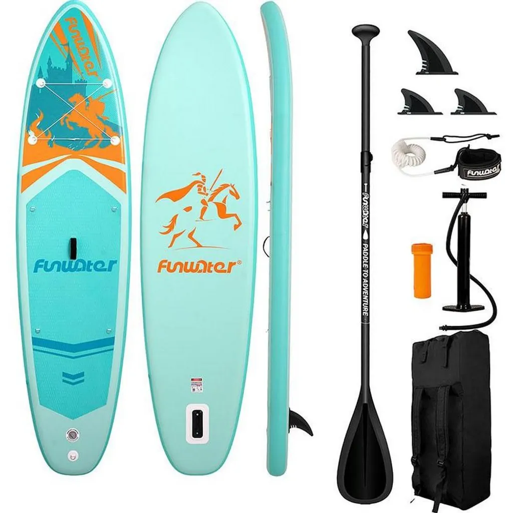 Paddleboard FunWater SUPFW70A Idéal pour Randonnée et Yoga sur Eau
