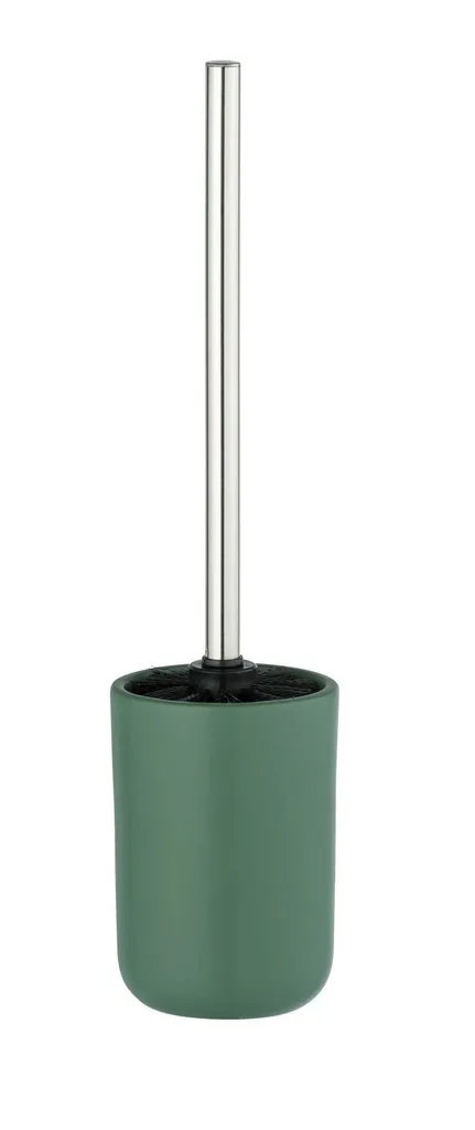 Accessoire WC Allstar brosse verte en céramique 40 cm déco de maison