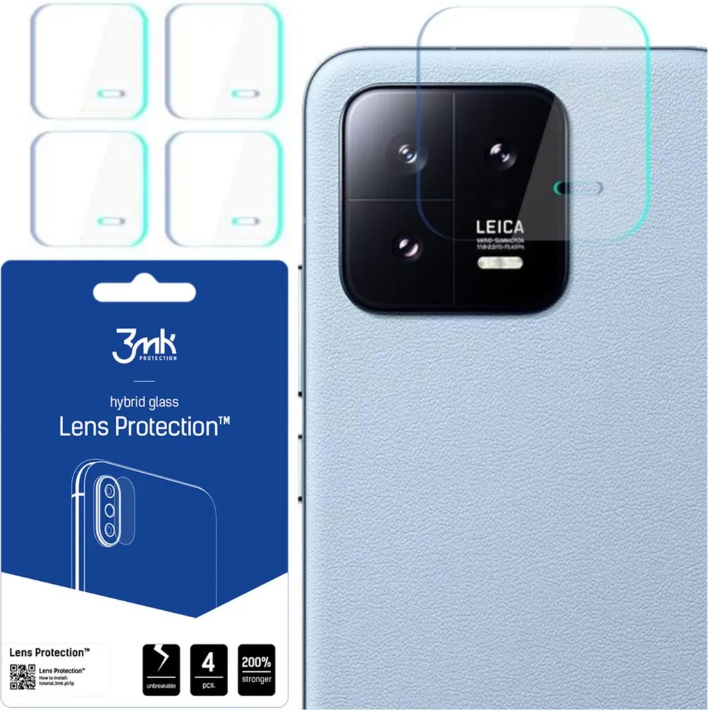 3Mk Lens Protection Xiaomi 13: Protezione Fotocamera Sottile 0.16mm