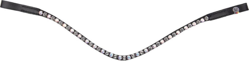 Waldhausen Stirnband X-Line Glam Stirnriemen Perlmutt/Grau WB