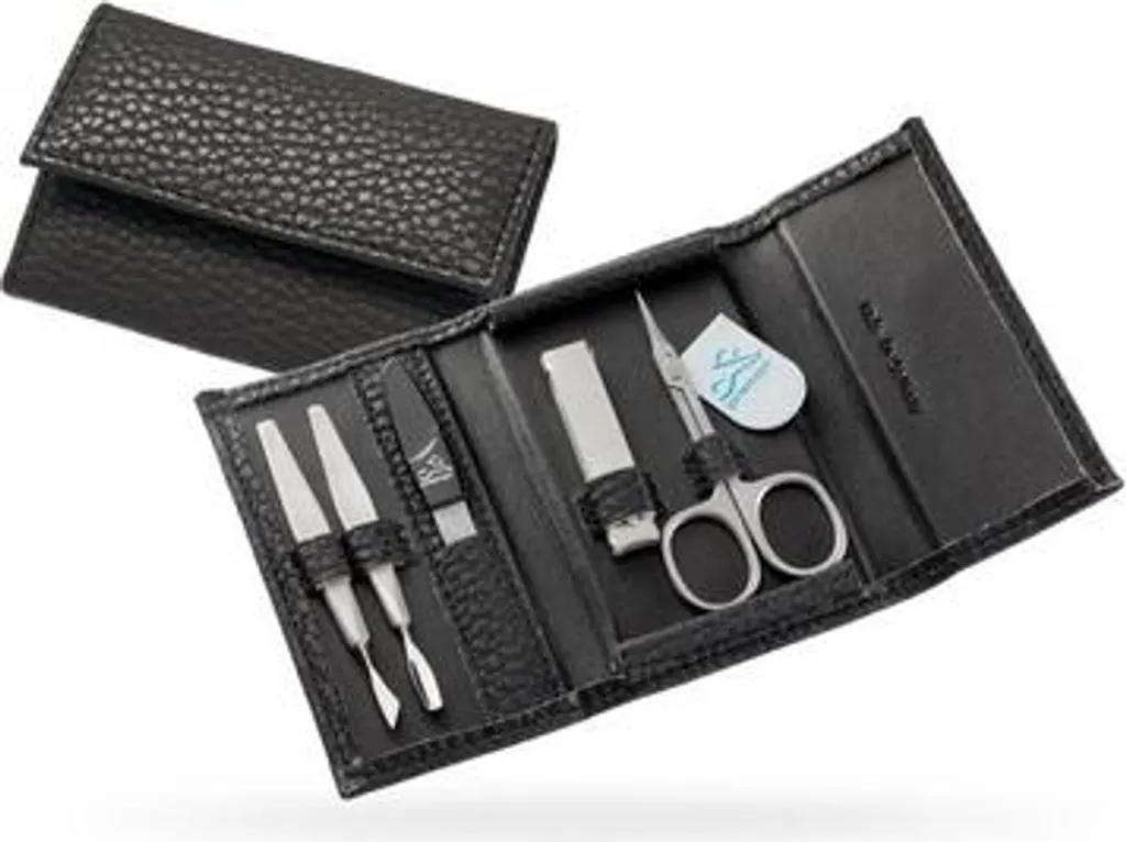 Kit manucure anti-corrosion Premax Black Magic 5 pièces en acier pro