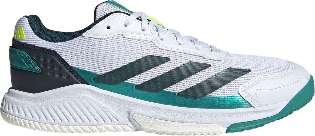 ADIDAS Courtquick Padel M - White/Aurora Ivy - - 44 2/3