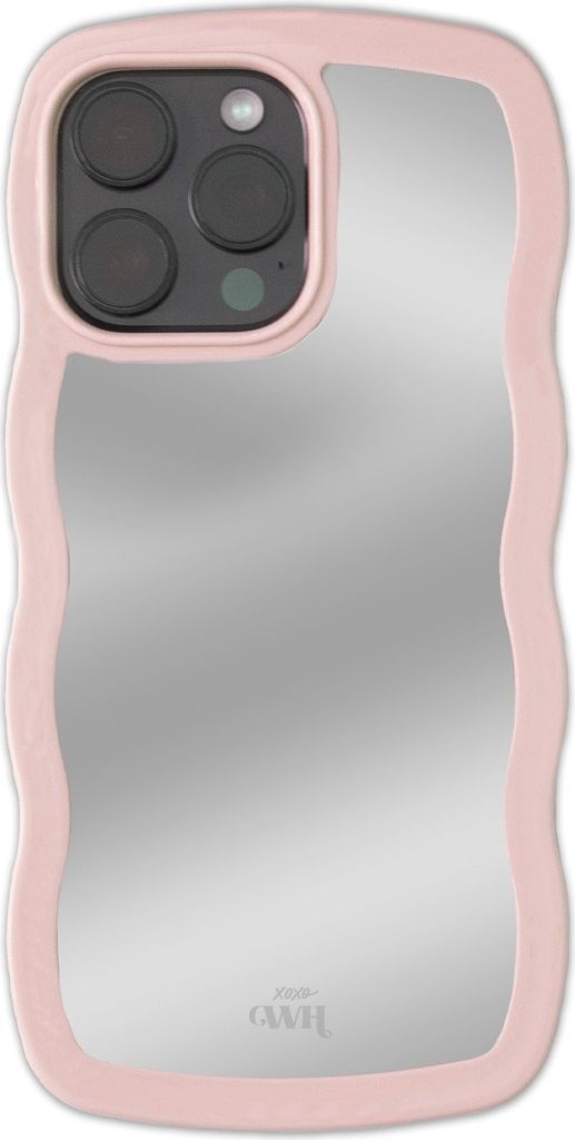 xoxo Wildhearts Wavy mirror case Pink - iPhone 14 Pro Max Hülle