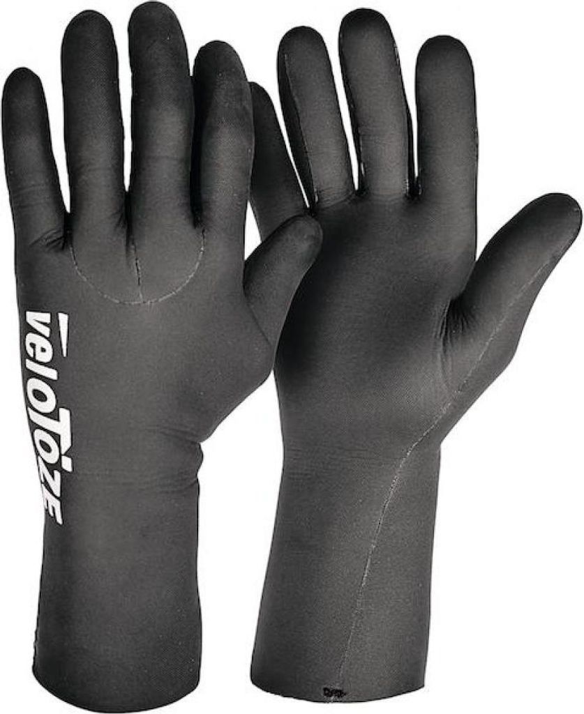 VeloToze Handschuhe wasserdicht M schwarz - warmer, wasserdichter Radhandschu...