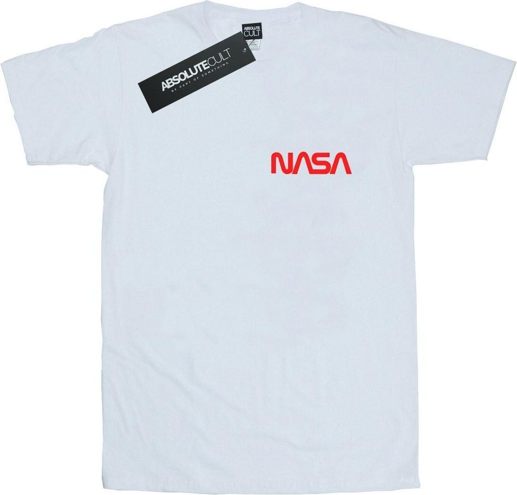NASA - T-Shirt für Herren BI52265 (XL) (Weiß)