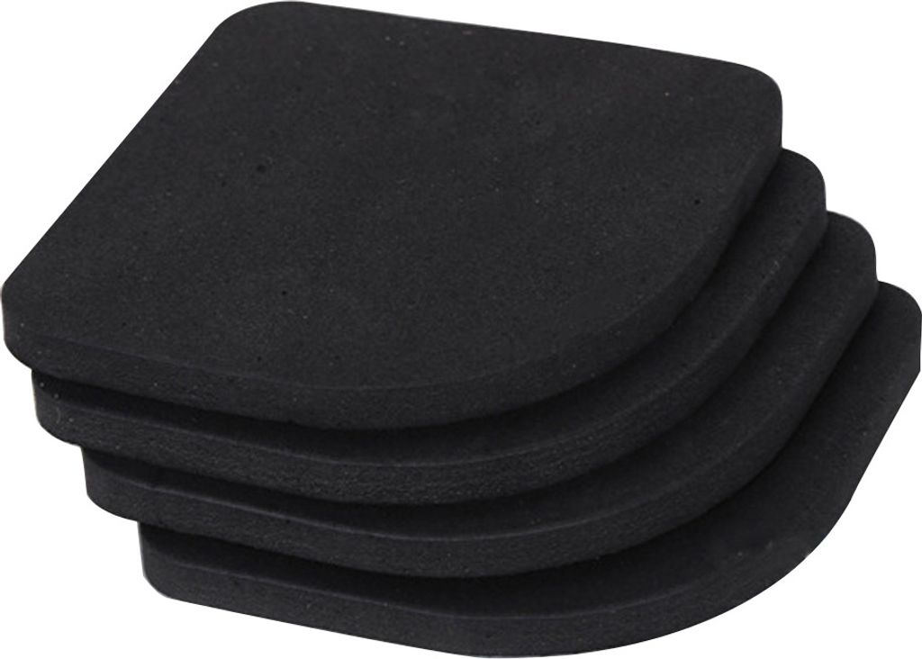 4Pcs Waschmaschine Stoßfest Lärm Reduzierung Pad Kühlschrank Anti Vibration Skidproof Pads