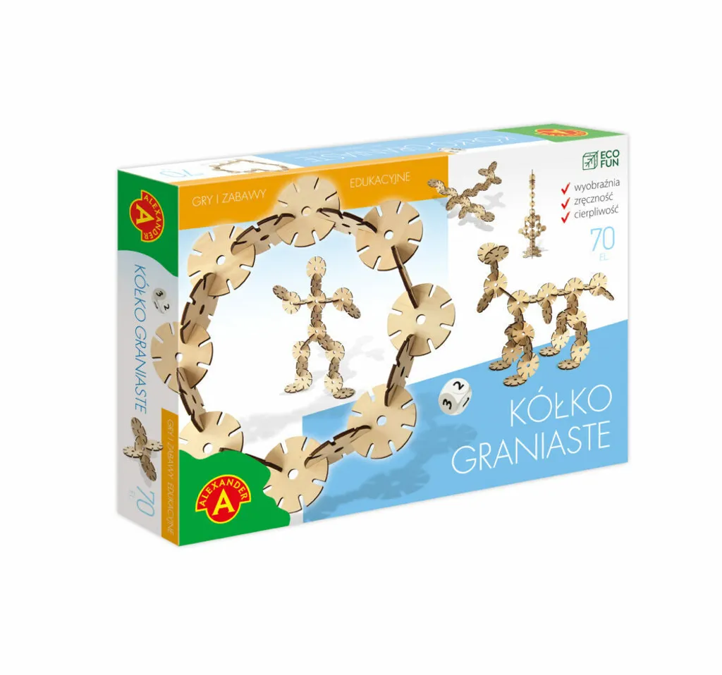 Jeu de roues à picots 2630 Alexander : fini les blocs qui tombent !