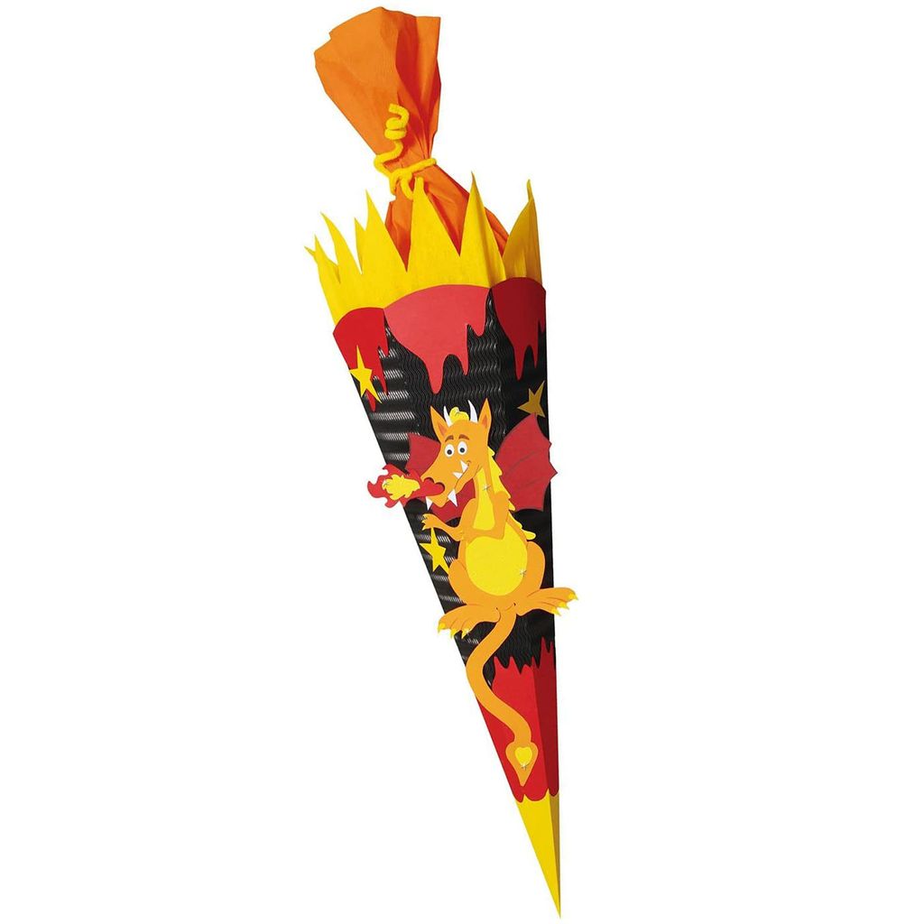 Schultüte Bastelset Feuerdrache von URSUS