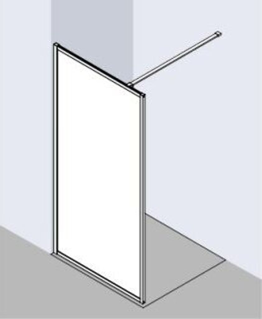 Kermi XDWW4100203PK Walk-In Dark Edition WW4 1000x