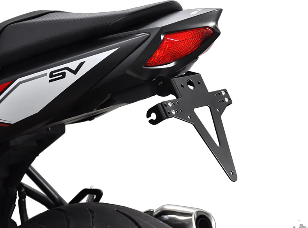 Porta targa ZIEGER Classic compatibile con Suzuki SV 650
