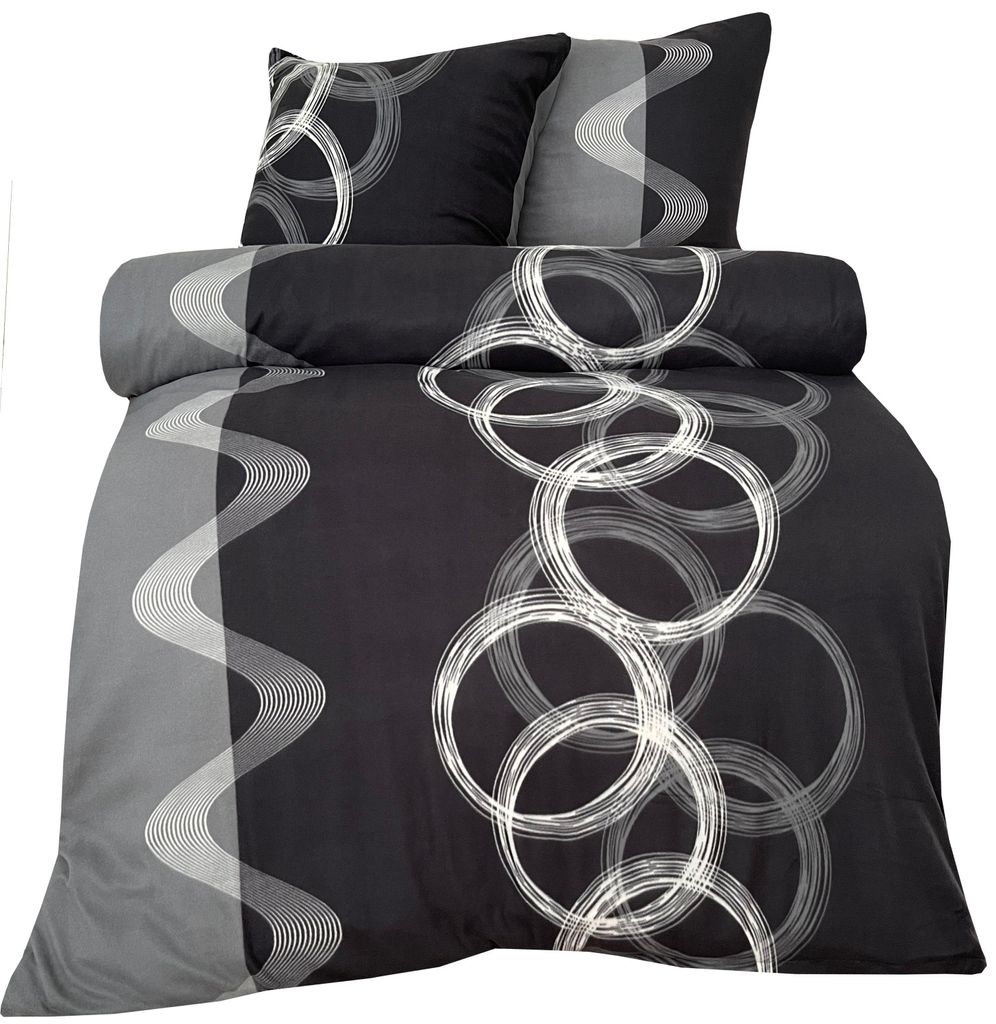 Thermofleece Mikrofaser Bettwäsche Set 135x200 cm Winter Produktbild 