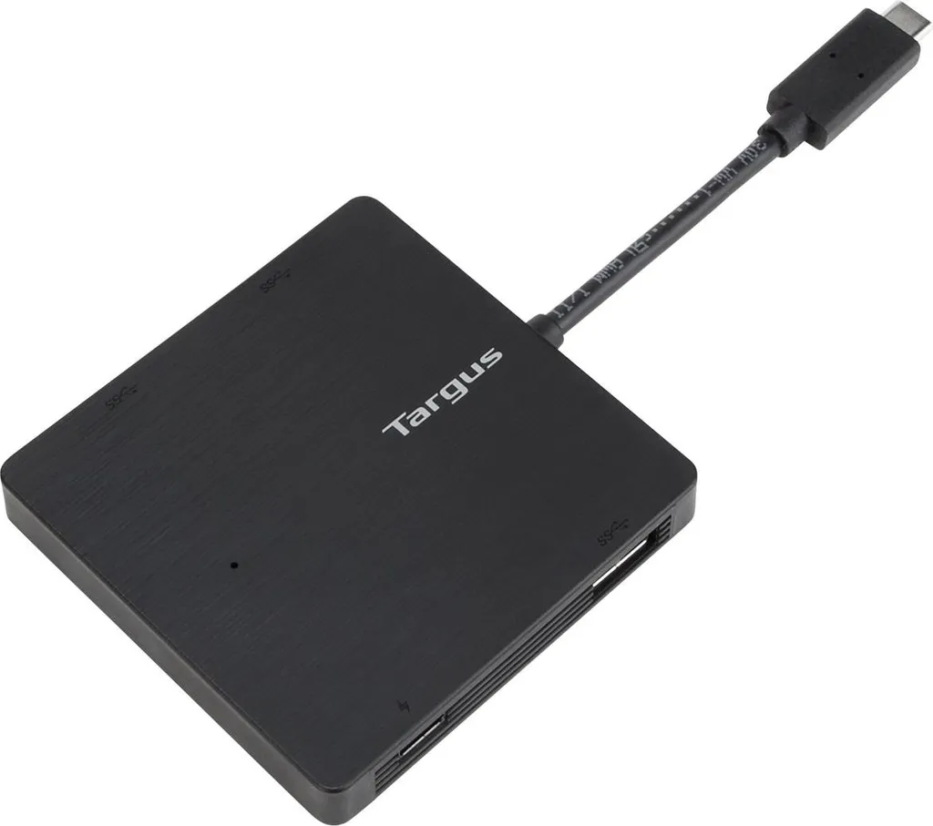 Adaptateur USB-C Targus hub multiport 4 ports pour PC portable et Mac