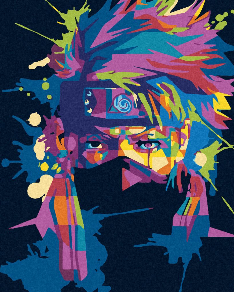 Zuty - Diamantové malování - ANIME NARUTO 02, 40x50 cm, Obrázek produktu 