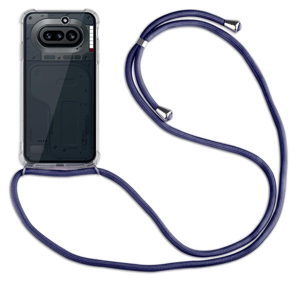 Handykette für Nothing Phone (4A) Handyhülle mit Band Hülle Kordel in Blau