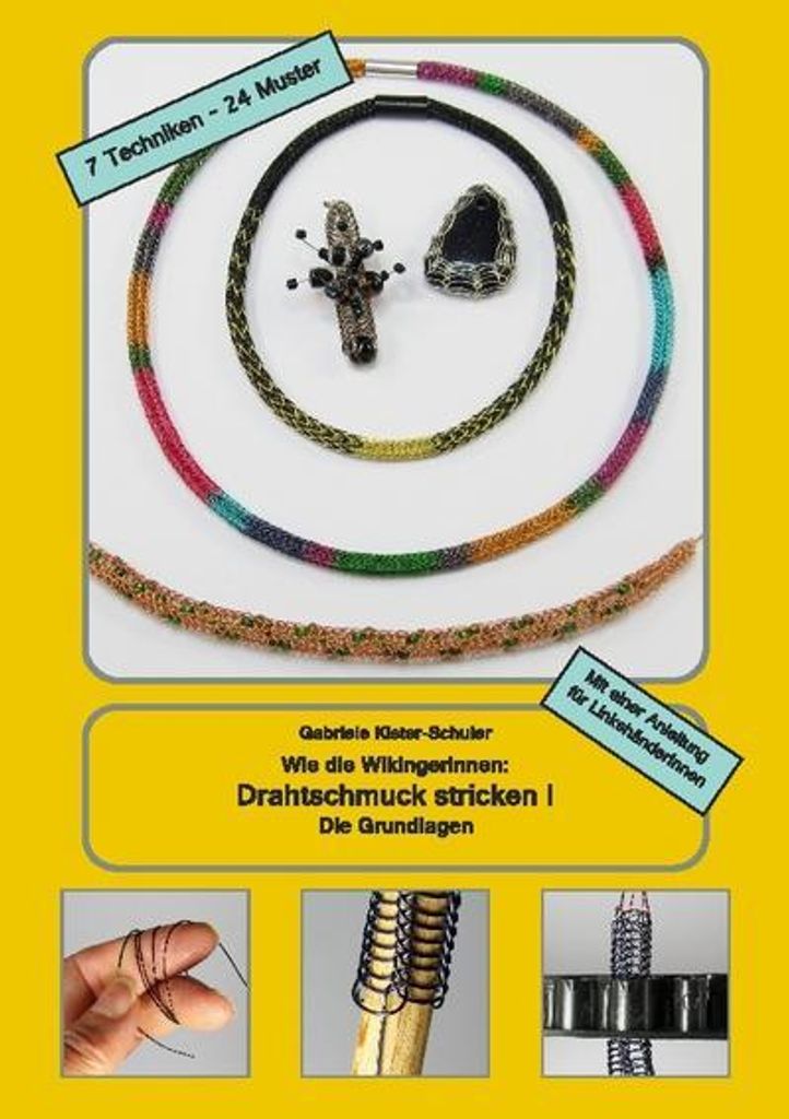 Wie die Wikingerinnen: Drahtschmuck stricken I Produktbild 