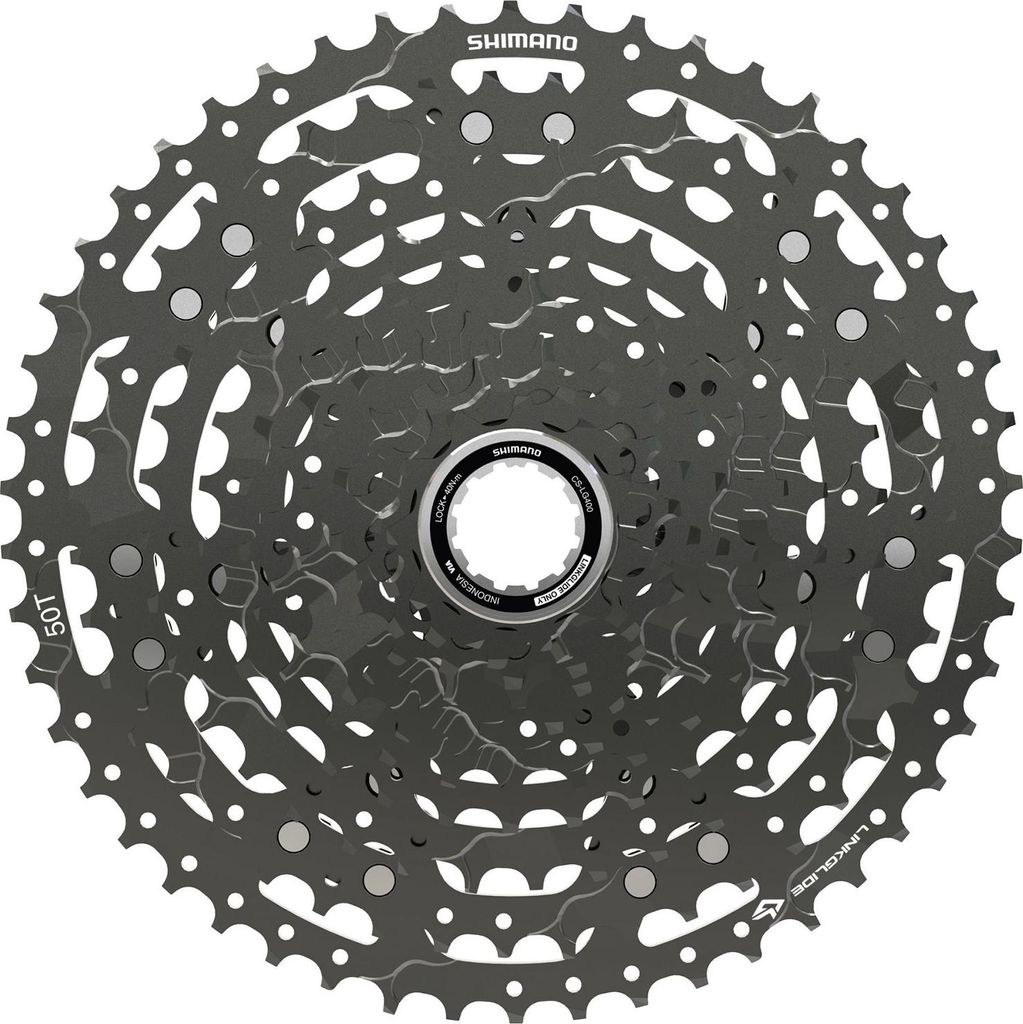 Kaseta rowerowa SHIMANO - CASSETTE LG400 11 11-50 - czarna Zdjęcie produktu 