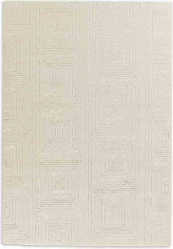 SCHÖNER WOHNEN-Kollektion Hochflorteppich PURE DESIGN Ecrue 80 x 150 cm